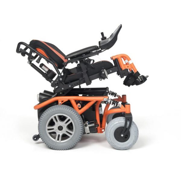 SRE 000E Silla de ruedas eléctrica, con basculación manual, infantil.