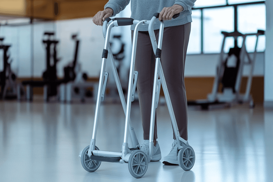 Los andadores mejoran la rehabilitación tras lesiones, ofreciendo estabilidad y autonomía. Son esenciales para recuperar el equilibrio y reducir el dolor.