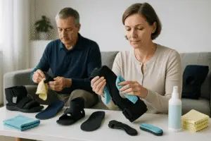 Cuida bien tus productos ortopédicos para mejorar su eficacia y duración. Aprende técnicas de limpieza específicas según el material y uso, y sigue las recomendaciones del fabricante.