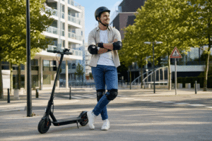 Aprende a maximizar la seguridad en scooters eléctricos: conducción defensiva, uso de protección, respeto por normas de tráfico y mantenimiento regular.